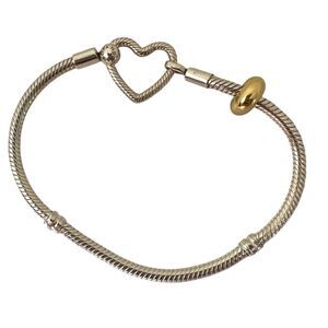 Gold Silicone Safety Stopper Bead for Pandora Moments, Chamilia & Trollbeads